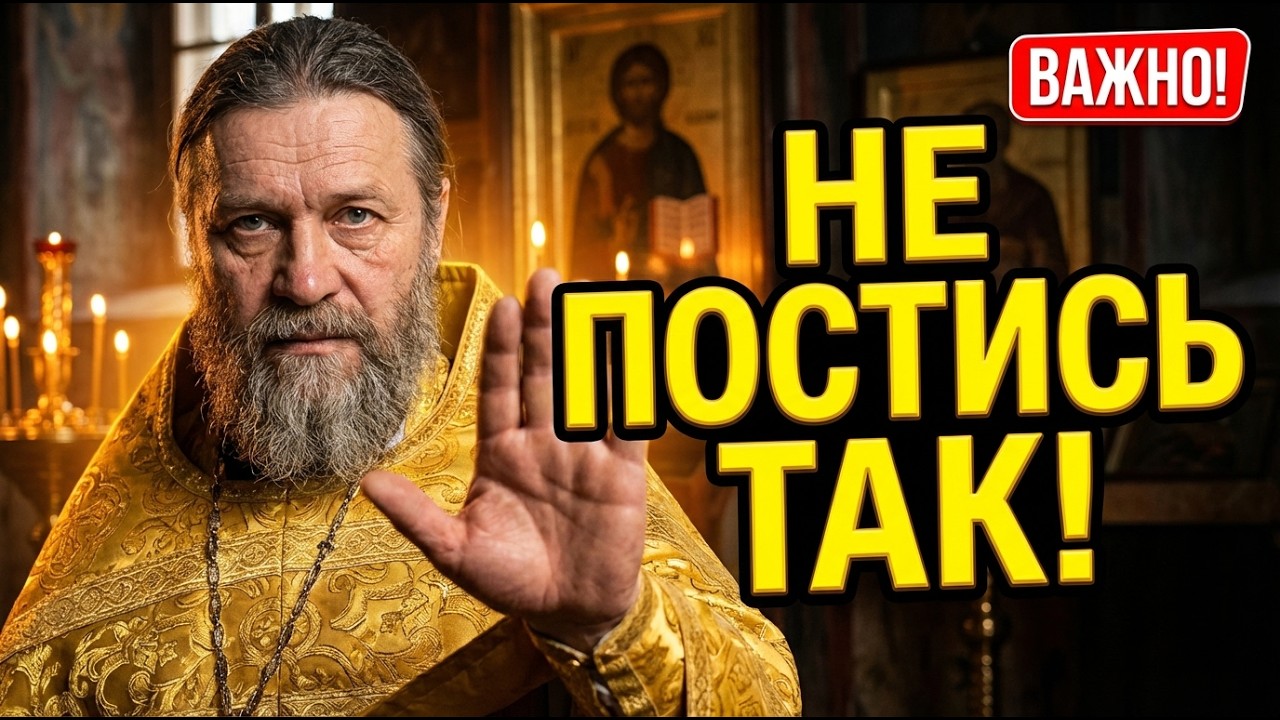 Бог не смотрит в твою тарелку! Главная тайна Поста, которая спасет вашу душу от ада.