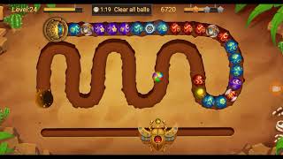 Game Jungle Marble Level 24 screenshot 5