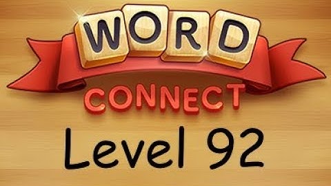 Word Connect Level 92 + BONUS