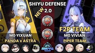 Yixuan Pan Yinhu AstraZZZ &amp; M0W0 Vivian Piper F2P Team | Shiyu Defense 6 - 7 | Zenless Zone Zero 2.0