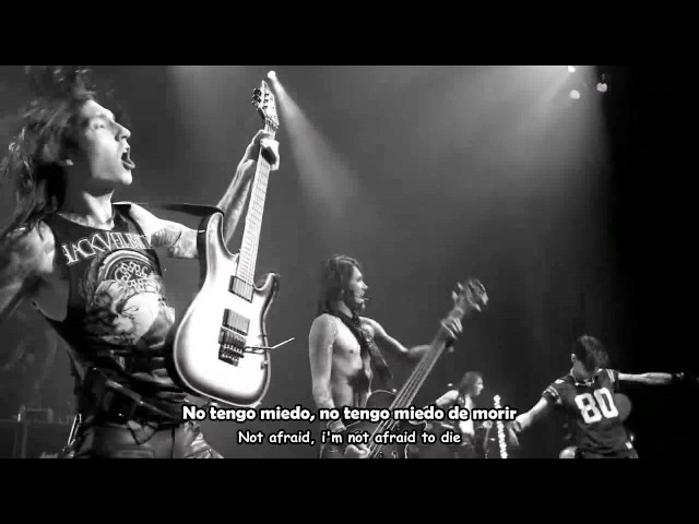 Black Veil Brides - In The End (Live)[Sub Español + Lyrics] class=
