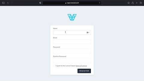 Learn Laravel Vapor #03: Creating an account