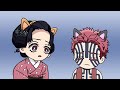 【鬼滅の刃】猗窩座ねこミーム(AKAZA CAT MEMES)【Demon Slayer】