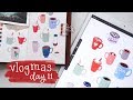 VLOGMAS · Day 11 · How I Digitize My Drawings / Cozy Drinks