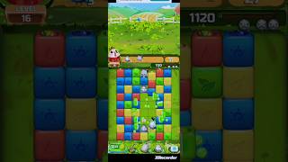 Fruit Funny Blocks: farm cubes - Level 16 gameplay cute blast color match puzzle block pop game screenshot 3