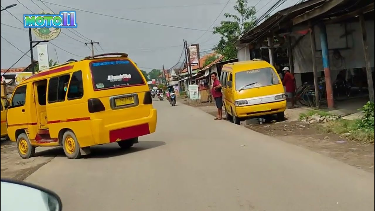 Kondisi Jalan Desa Sirnabaya sampe desa Pangkalan 