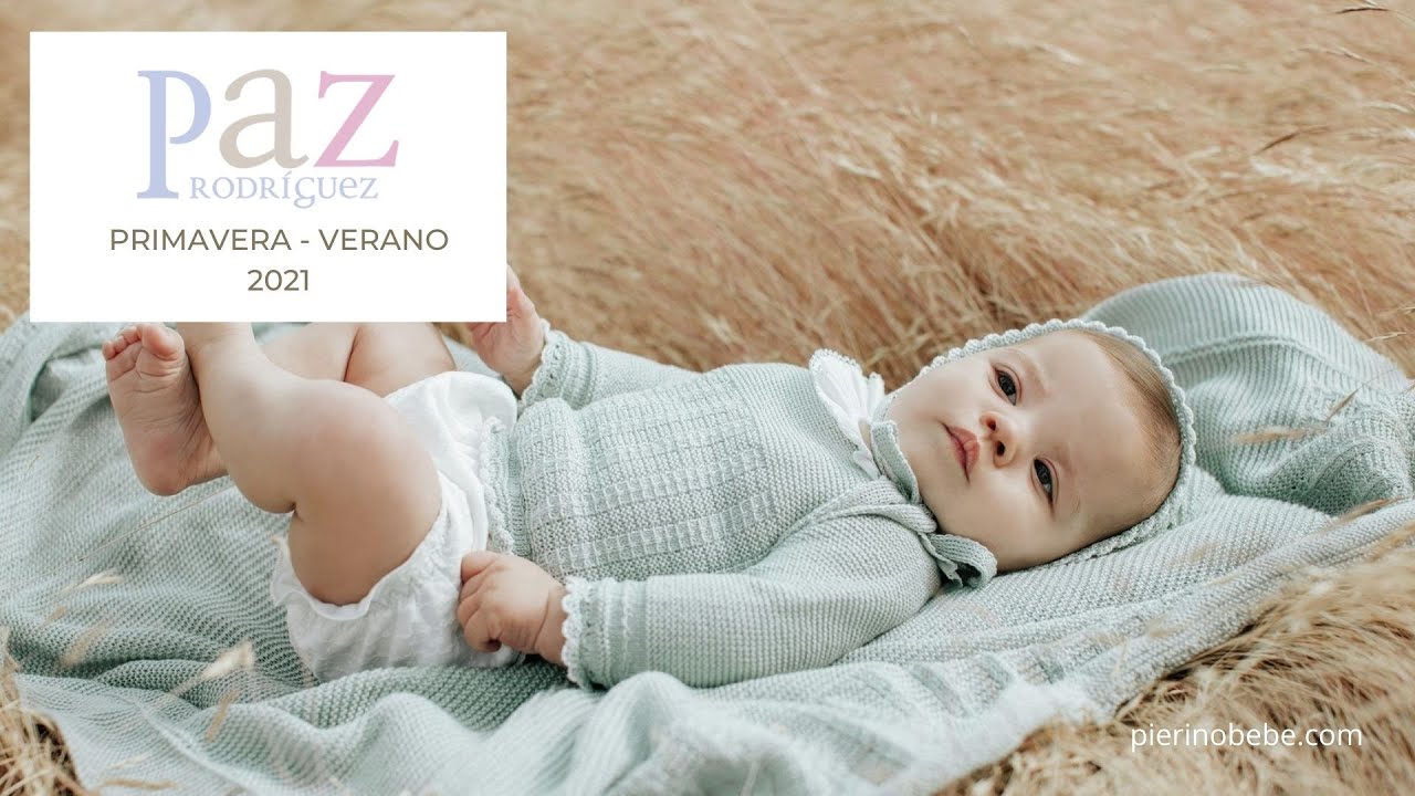 PAZ Rodríguez Primavera Verano 2021 - Moda Bebé, Infantil y Puericultura -  YouTube