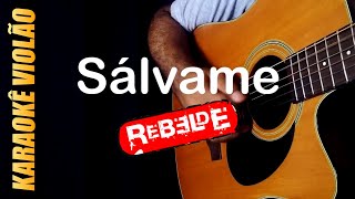 💚 SÁLVAME | RBD | Karaokê Violão Legendado screenshot 5