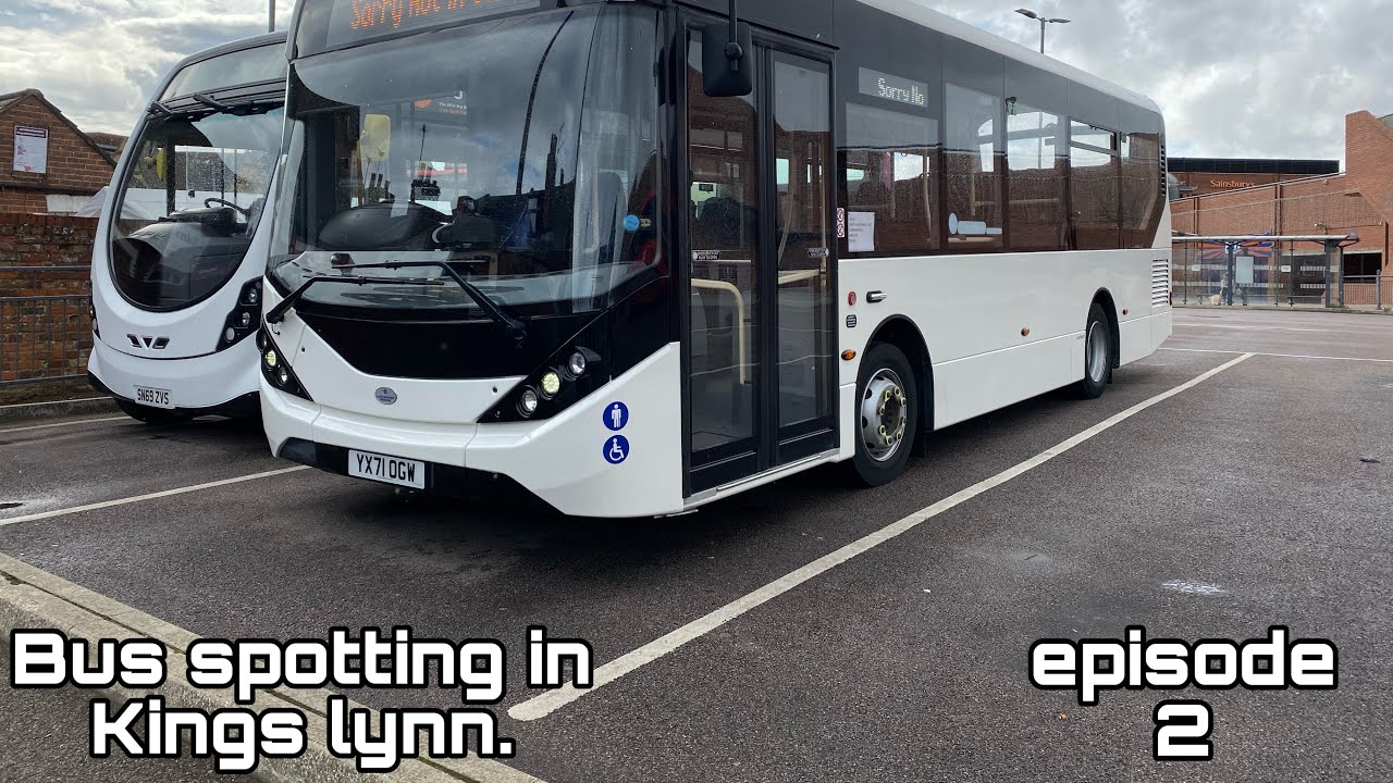 Bus spotting in Kings lynn 🚌
