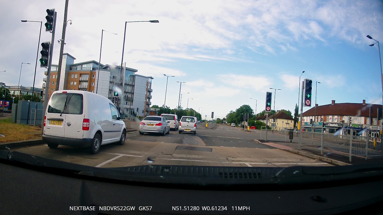 Day to day driving uk road dash cam footage 1J - YouTube