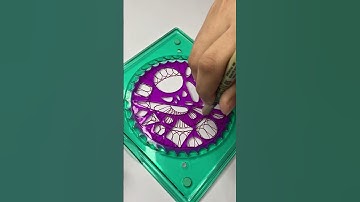 Beautiful ASMR Spirograph Patterns! #art #shorts #spirograph #satisfying #asmr #trending #relaxing