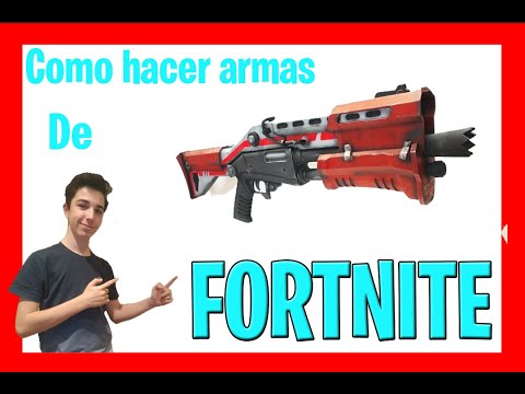 como hacer objetos de fortnite escopeta tactica - nueva escopeta tactica fortnite