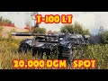 World of Tanks T-100 LT Good skills and enthusiastic support team