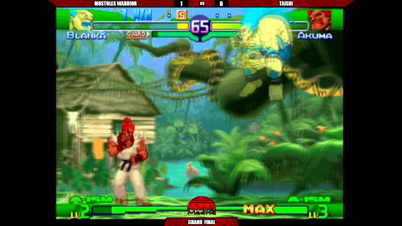 7º Ranbat LTTL - SFA3 - Grand Finals - Mostoles Warrior (Blanka) vs Lord Taishi (Akuma)