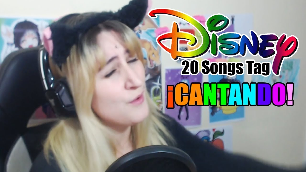 20 SONGS TAG DISNEY 🎤 ¡CANTANDO! 🙈 | MELOCOTONA