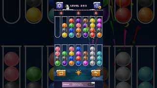 Color Ball Sort Puzzle Level 253 Solution