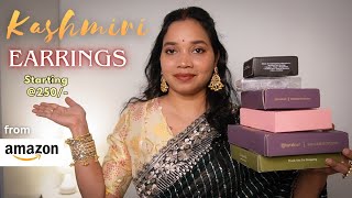 Kashmiri Earrings Starting Amazon Wedding Jewellery Archana Ranjan