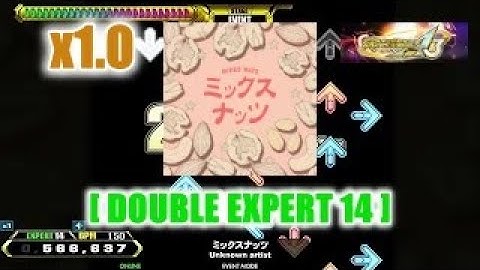 【DDR A3】ミックスナッツ(Mixed Nuts) [DOUBLE EXPERT] - x1.0倍速