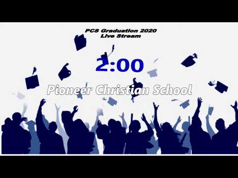 Pioneer Christian School Graduation 2020