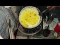 Amazing duck egg fry street food  bagerhat bangladesh  khaite chai