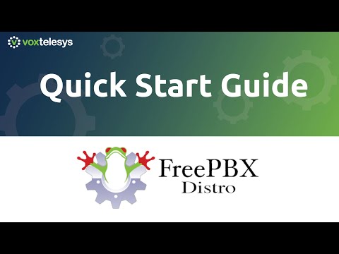 FreePBX Quick Start Guide - Create Extensions