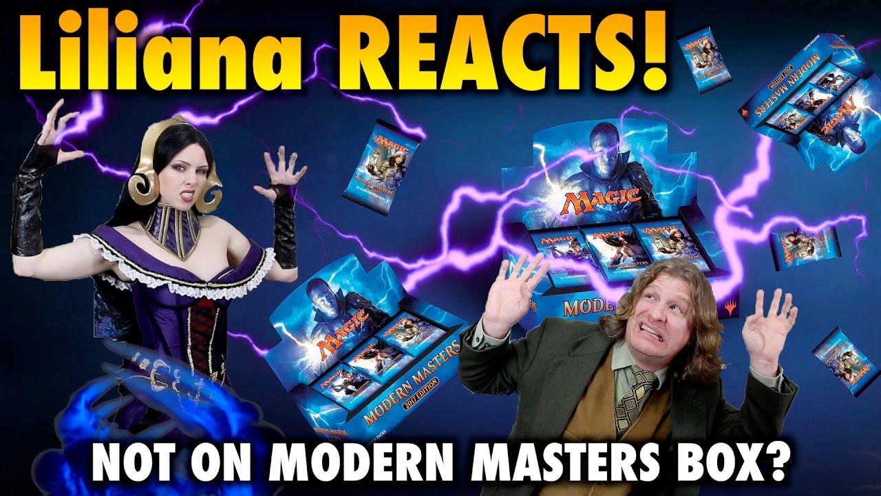Liliana Reacts! Not on Modern Masters box? (Magic The Gathering MTG MM3 Spoiler / Preview Card)