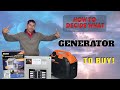 SELECTING A GENERATOR - What You Need to Know