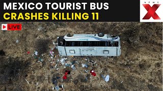 Mexico Bus Crash LIVE: At Least 11 Dead After Tourist Bus Veers Off Highway In Western Mexico