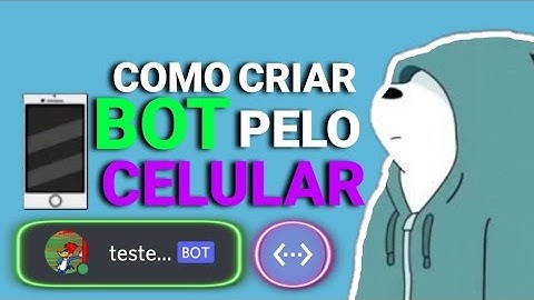 Como Criar Um BOT DE DISCORD pelo android/iOS!!! 🤖 (DBD)