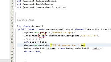 Buổi 15: Lập trình socket với UDP