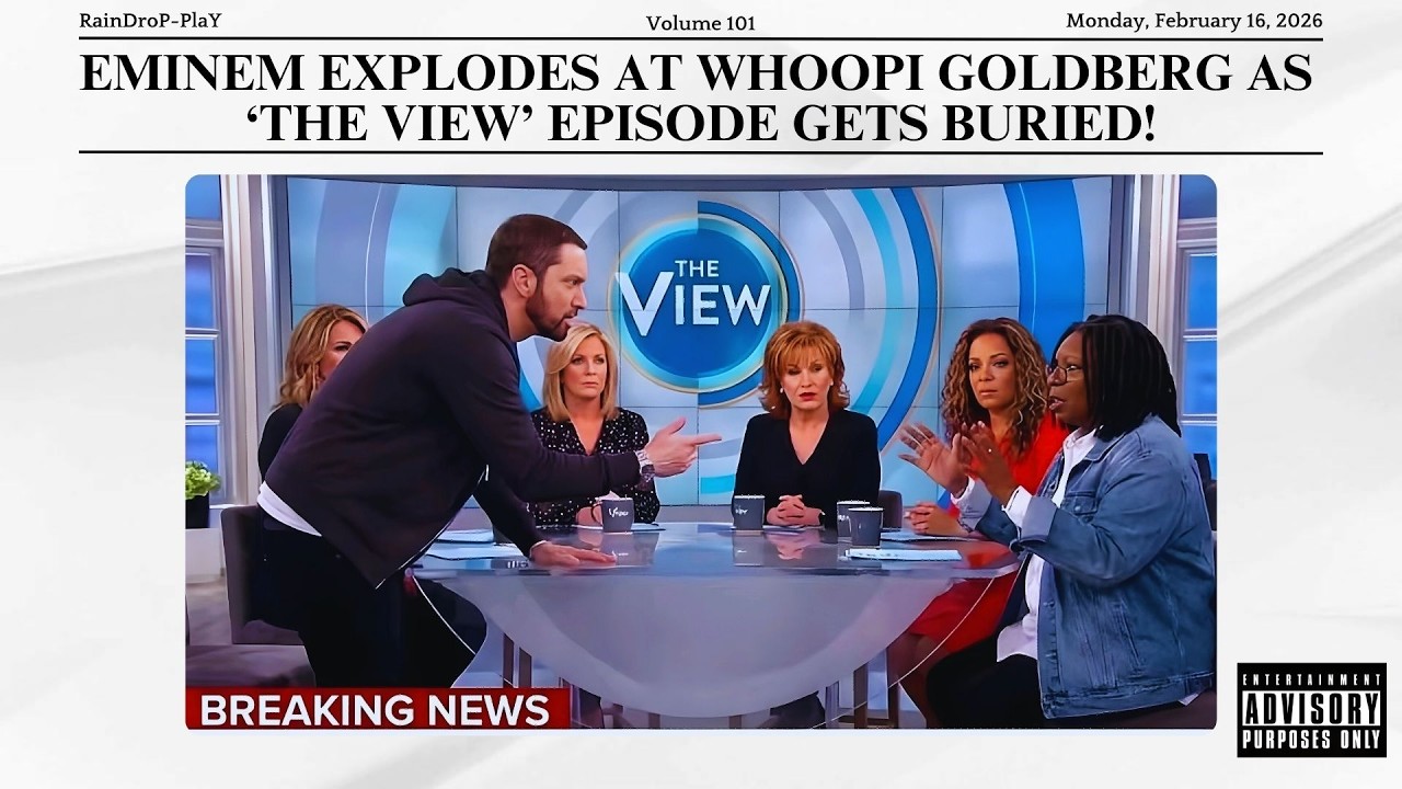 Эминем обрушился с критикой на Вупи Голдберг после того, как эпизод «The View» был забыт!