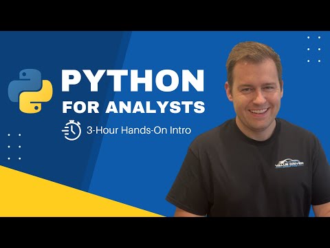 Session 4: Intro to Python - Value Driven Analytics