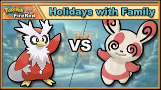 Delibird VS Spinda Solo Challenge - Holidays with Family - Pokémon FireRed