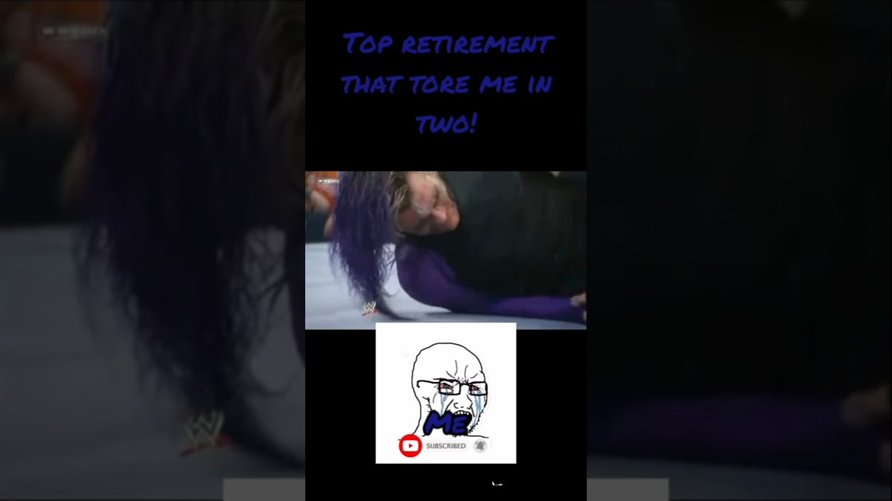 Top retirement that tore me in two !!! 