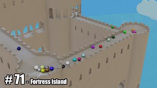 Fortress island - 3D Marble Race