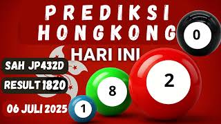 PREDIKSI HK LOTTO HARI INI 6 JULI 2025 | BOCORAN HONGKONG MALAM INI | RUMUS KEPALA EKOR JITU