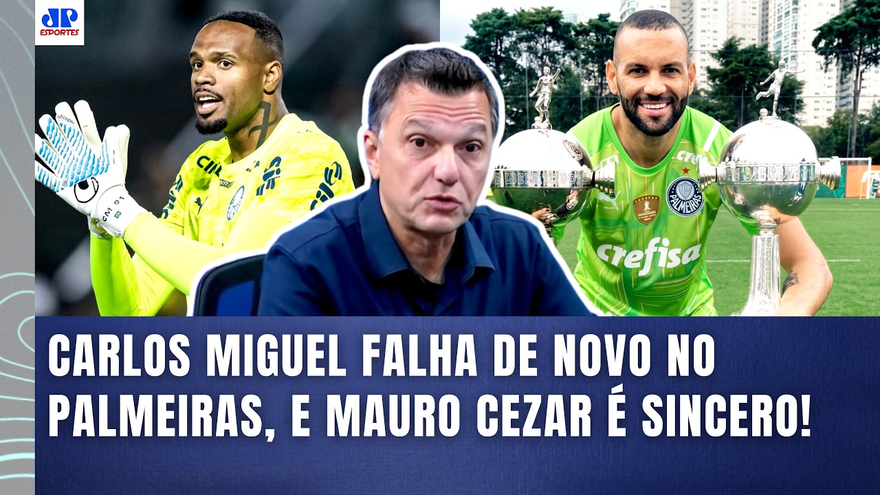 "O PALMEIRAS TÁ PAGANDO por um ERRO CRASSO! O CARLOS MIGUEL é..." MAURO CEZAR É SINCERO!