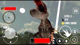 2017 Jurassic Dino Hunter Deadly Shooter iPhone Gameplay screenshot 1