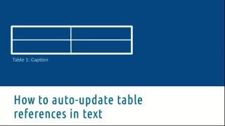 Cross-reference in LibreOffice: How to link table number in the text with the table number