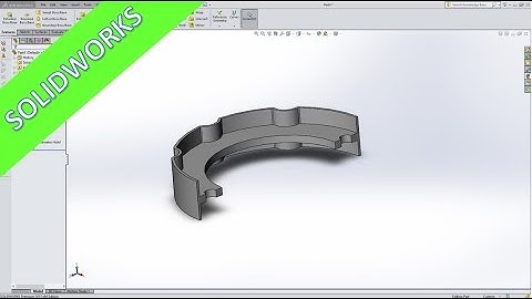 User Wish - Brake Pad - SolidWorks 2015 Ttraining - Shell - Pattern