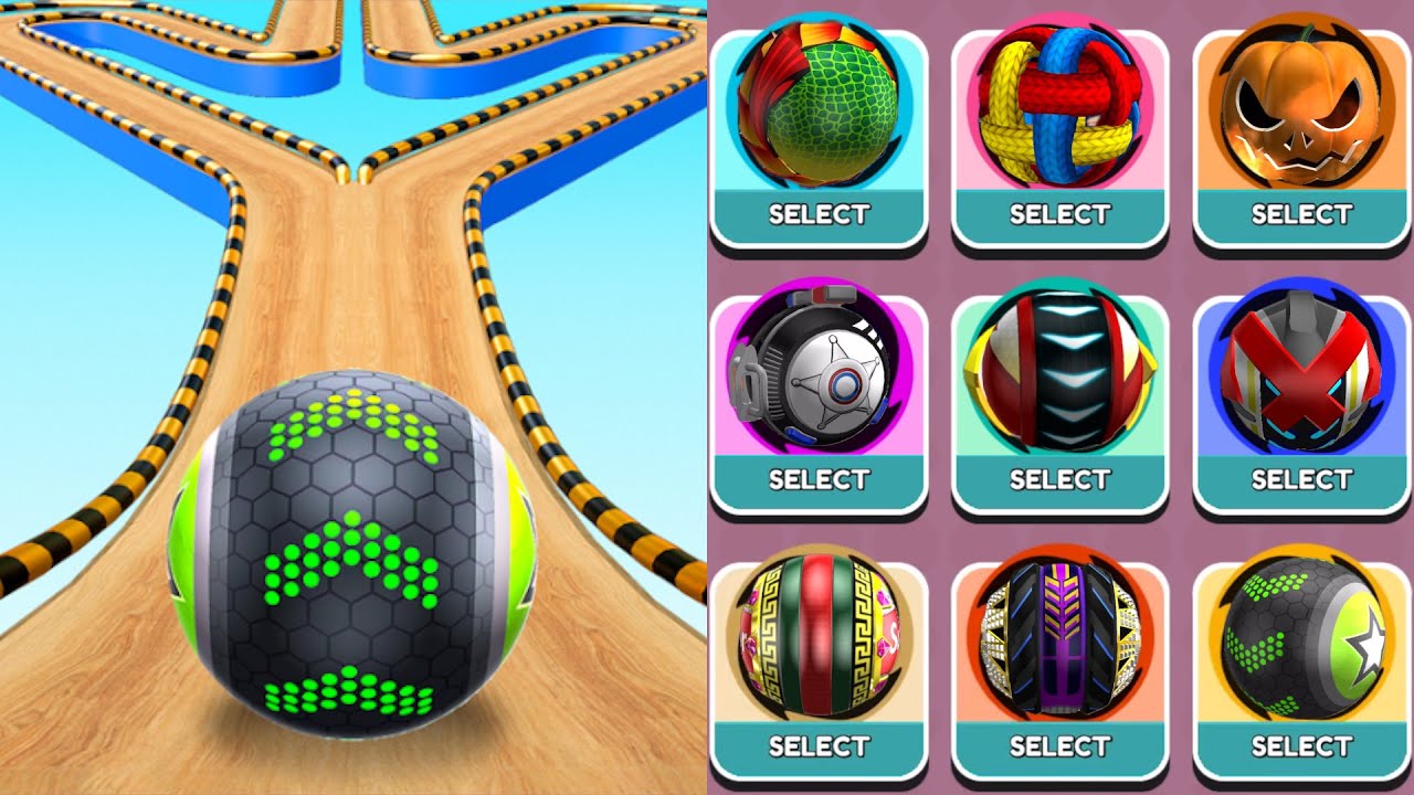 Going Balls Speedrun, Funny Fails Vs Challenge, Portal Run, Hard Level Android, iOS Gameplay 44