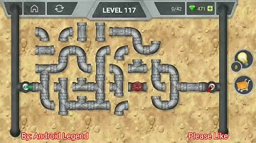 Pipeline Level 117 All 3 stars By Pixign, Android Solution