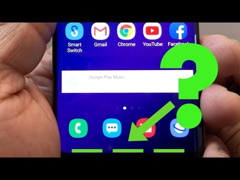 Galaxy S9/S10:  How To Change The Navigation Bar.