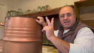 Lebanese ARAK Tutorial in Details. Raw Meat Preparation and Dinner. The Traditional Village Life