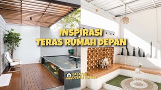 Bikin Tamu Terpukau! 30  Inspirasi Teras Depan Rumah Terbaik!