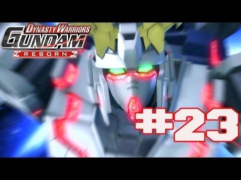 Dynasty Warriors: Gundam Reborn - English Walkthrough Part 23 Mobile Suit Gundam Unicorn [HD]