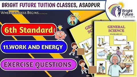 General Science Solutions Solutions for Class 6 Science Chapter 11 - Work And Energy