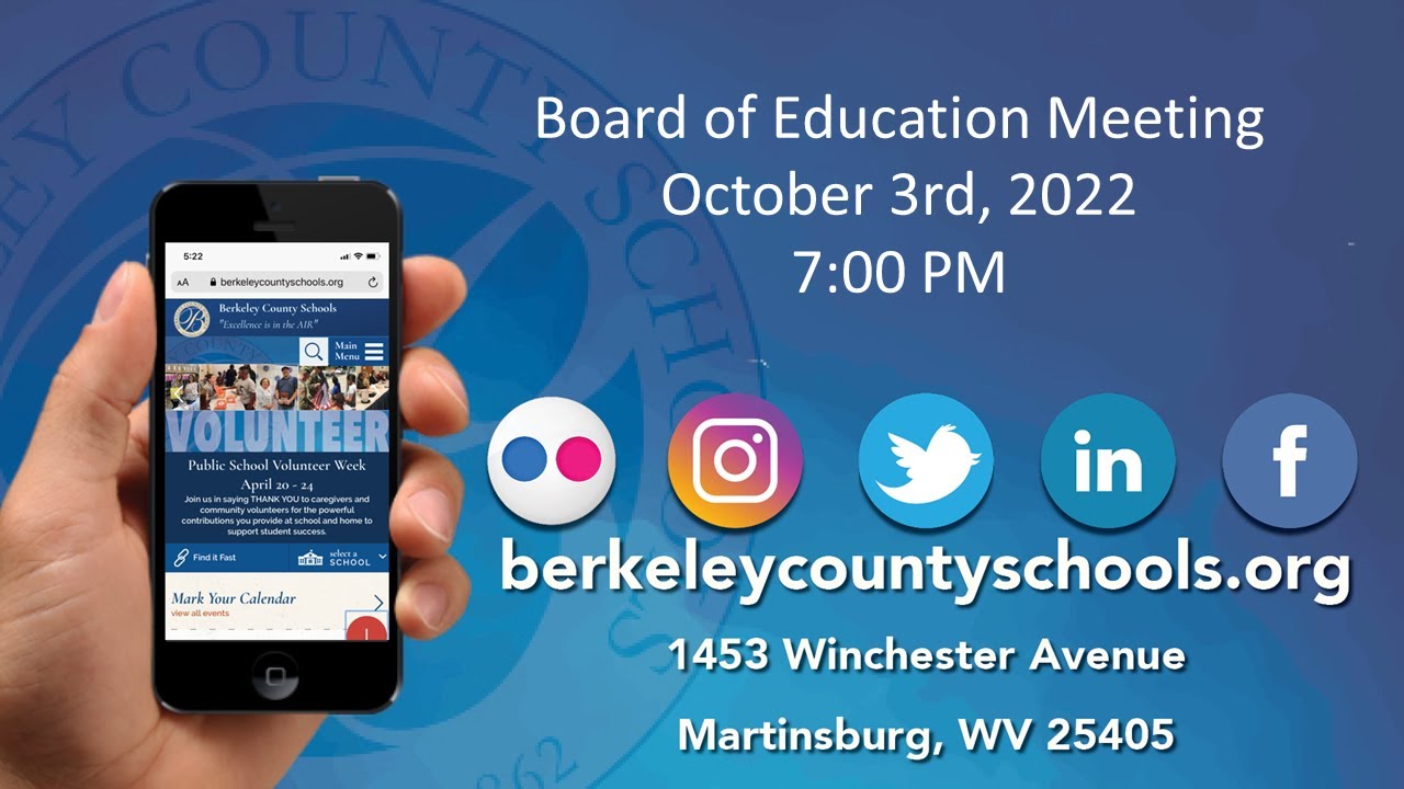 Board of Education Meeting 1032022 YouTube