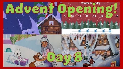 Open Advent Calendars With Me - Day 8!