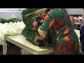 Product checking&packaging| roll-up floral backdrop close inspection| party/event decor| RoseMorning